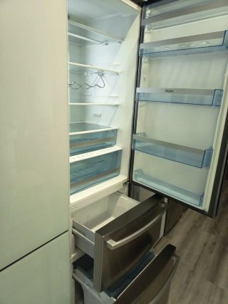 Frigorífico Haier Acero Inox Cajones