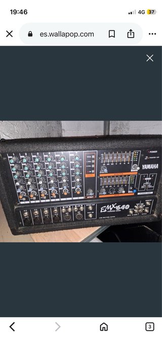 Amplificador Yamaha EMX640