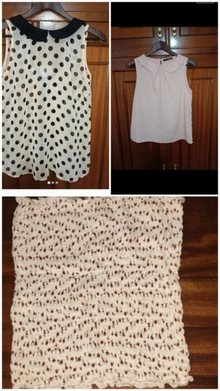 Lote 3 blusas talla única