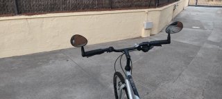Bicicleta Híbrida Plata