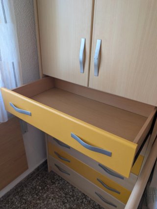 Conjunto Dormitorio Juvenil con Cama Nido