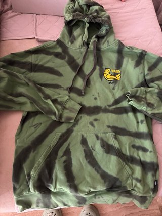 Sudadera Vans Verde y Negra