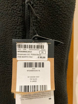 Gilet The North Face nero