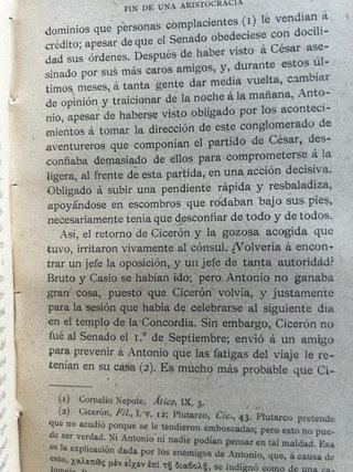 Grandeza y Decadencia de Roma III - G. Ferrero