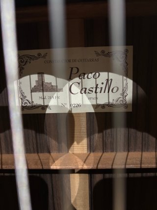 Guitarra Flamenca Paco castillo 215 FR
