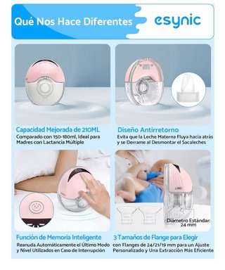 Sacaleches Eléctrico Esynic