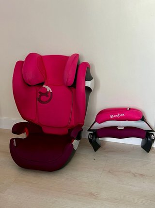Silla de coche Cybex niña rosa con Isofix