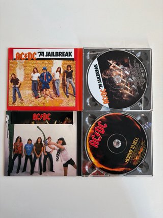 Lote 5 CDs AC/DC