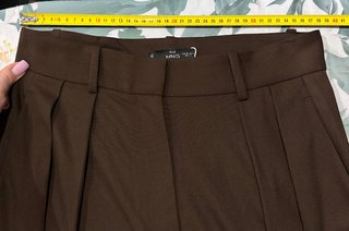 Pantalón Mango Marrón Talla 36-38