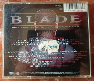 BLADE - Banda sonora. Cd