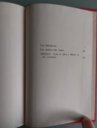 Historia griega I y II. Jenofonte