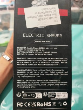 Shaver Elettrico All-in-One