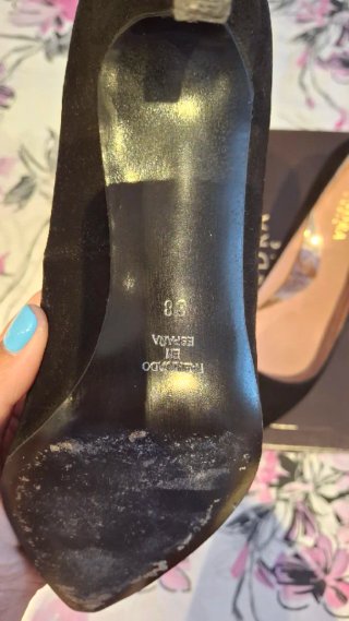 ZENDRA BASIC Zapatos Salón Negros