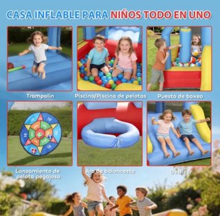 Castillo hinchable para niños venta