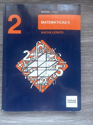 Inicia Matemáticas 2.º Bachillerato. Libro del ...