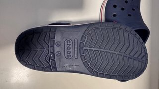 Zuecos Crocs Talla 6 (38-39) Azul Marino