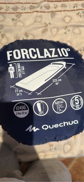 Saco de dormir Quechua Forclaz 10°