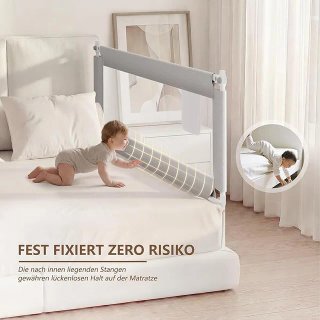 Barandilla de Cama 188cm/74in Ajustable
