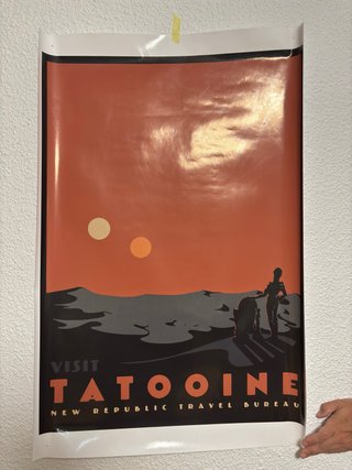 Póster Star Wars Tatooine