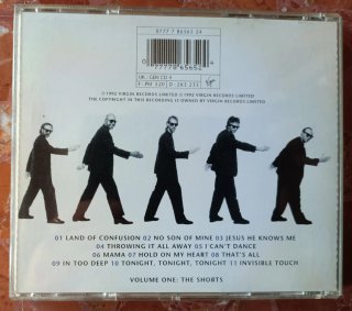 GÉNESIS - The Way We Walk Volume One. Cd