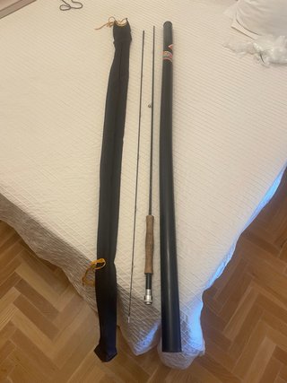 Caña de Pesca a Mosca de Carbono