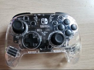 Mando Nintendo Switch Transparente