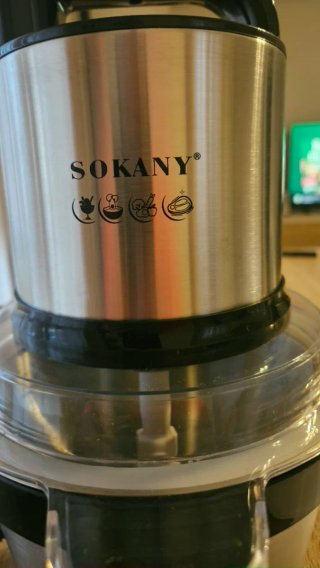 Picadora Eléctrica Sokany Wonder Chopper 4.0L