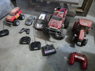 Set de 5 Coches Teledirigidos