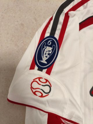 Camiseta AC Milan 2006/07 Kaka' 22 Champions