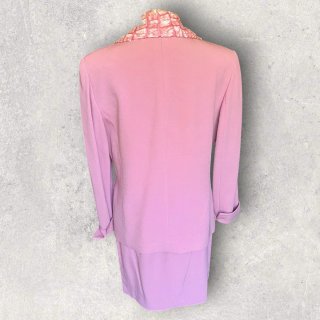 Traje Vintage CALOMA Rosa Pastel