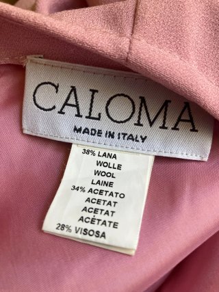 Traje Vintage CALOMA Rosa Pastel