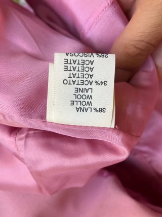Traje Vintage CALOMA Rosa Pastel