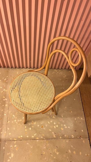 Sillas Fameg madera y ratán