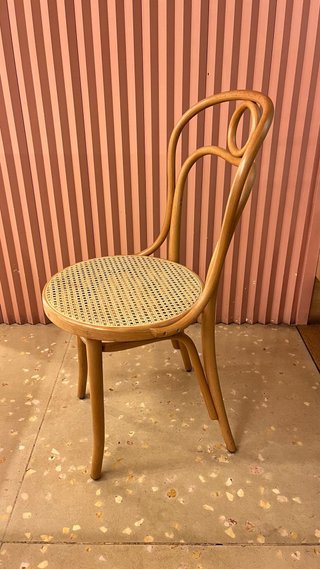 Sillas Fameg madera y ratán