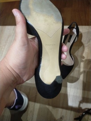 Zapatos de tacón Mango negros talla 39