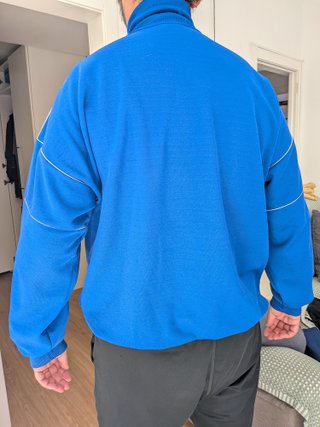 Chaqueta Adidas azul cuello alto