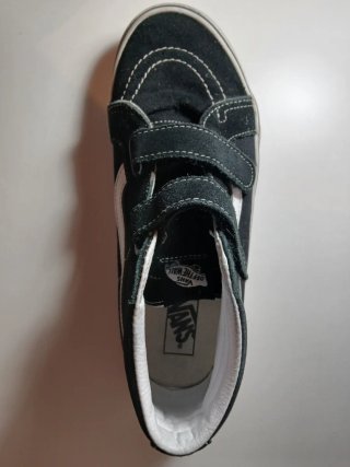 Zapatillas Vans con velcro negras