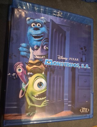 Blu-ray Monstruos, S.A. (Disney Pixar)