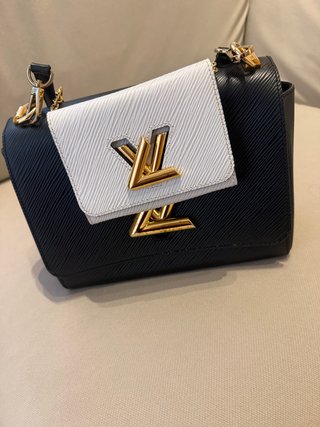 Bolso Louis Vuitton Twist MM Epi Negro