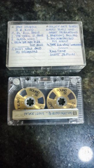 Cinta Cassette TEAC SOUND 52 Dorada Jazz