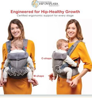 Mochila Portabebés Ergonómica 4 en 1