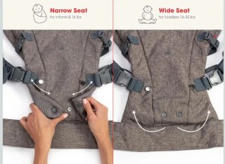 Mochila Portabebés Ergonómica 4 en 1