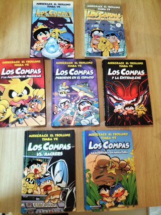 Pack 7 Libros Los Compas