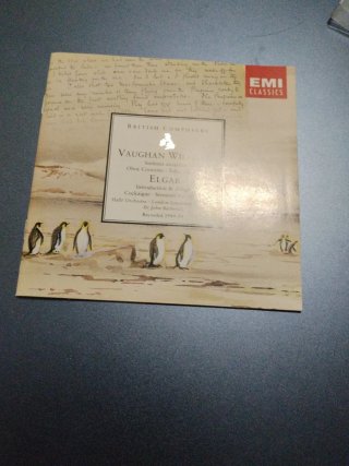 CD Vaughan Williams Sinfonia Antartica Elgar