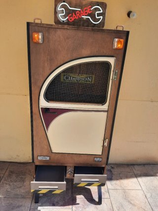 Mueble Citroën 2 CV Estilo Industrial