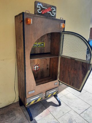 Mueble Citroën 2 CV Estilo Industrial
