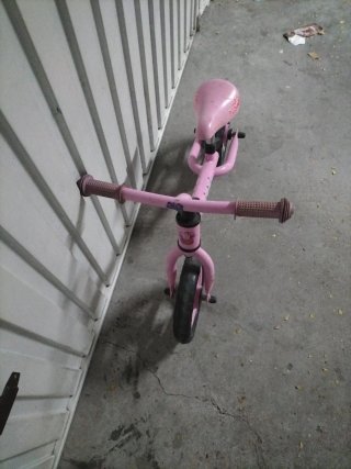 Bicicleta infantil rosa