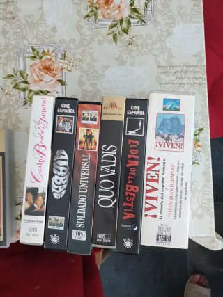 Lote de 6 Películas VHS