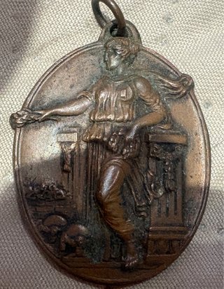 Medalla Escolar 1935 - IV Aniversario II Rep.