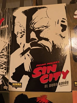 Sin City. Los tomos de la primera película.